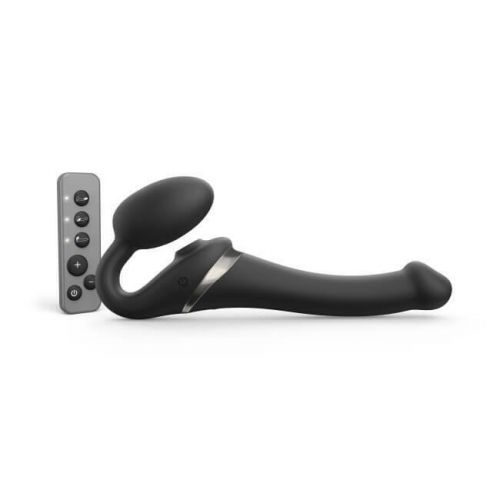 STRAP-ON-ME MULTI ORGASM BENDABLE STRAP-ON - S - BLACK