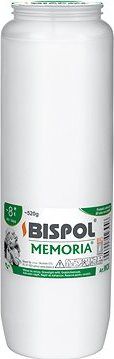 BISPOL cintorínska sviečka Memoria biela 192 h