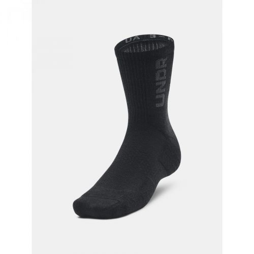 Under Armour Socks UA 3-Maker 3pk Mid-Crew-BLK - unisex