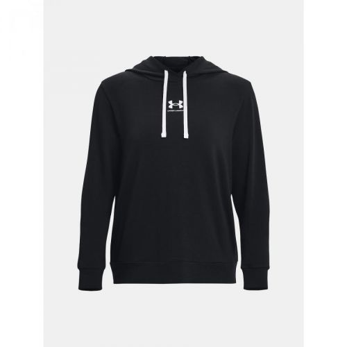 Under Armour Sweatshirt Rival Terry Hoodie-BLK - Women