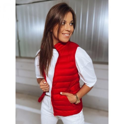 Women's vest ROSILA burgundy Dstreet TY3001