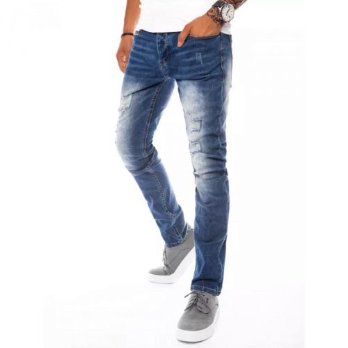 Blue Dstreet UX3821 men's trousers