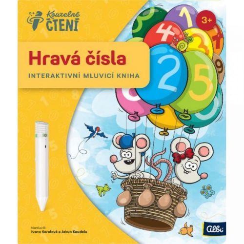 Albi Kúzelné čítanie kniha Hravé čísla