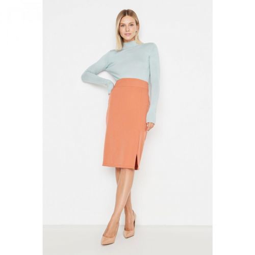 Trendyol Brown Midi Skirt