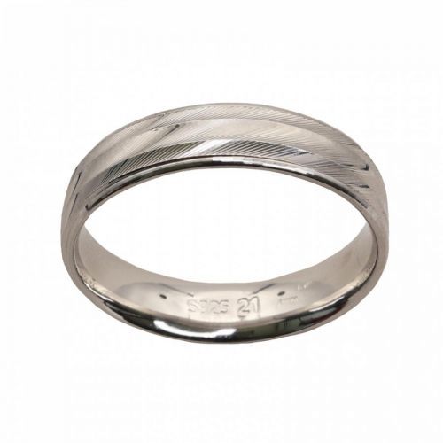 Strieborný prsteň 90093