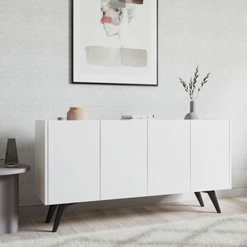 Komoda Petra 150 cm bílá