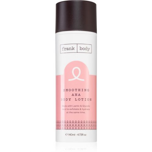 Frank Body Smoothing AHA hydratačný a vyživujúci krém s kyselinou mliečnou 140 ml