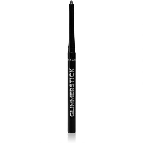 Avon Glimmerstick ceruzka na oči s intenzívnou farbou odtieň Blackest Black 0,35 g