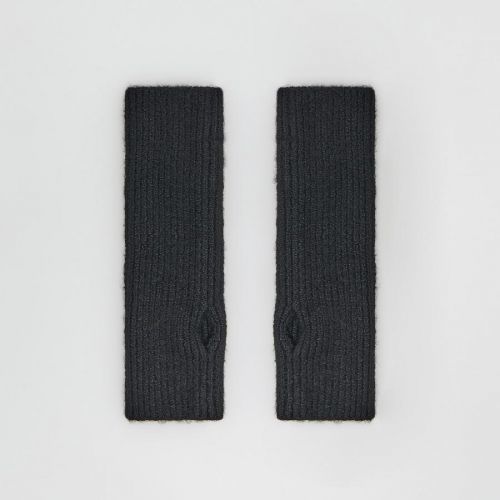 Reserved - Ladies` mittens - Čierna