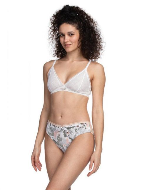 Dámske nohavičky BIKINI L-1460BI 2XL béžová XXL