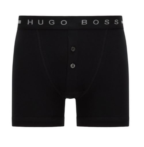 Pánske boxerky 50377695 001 čierna Hugo Boss M čierna