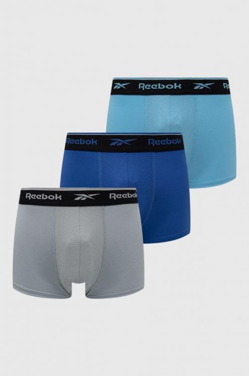 Boxerky Reebok pánske, tyrkysová farba