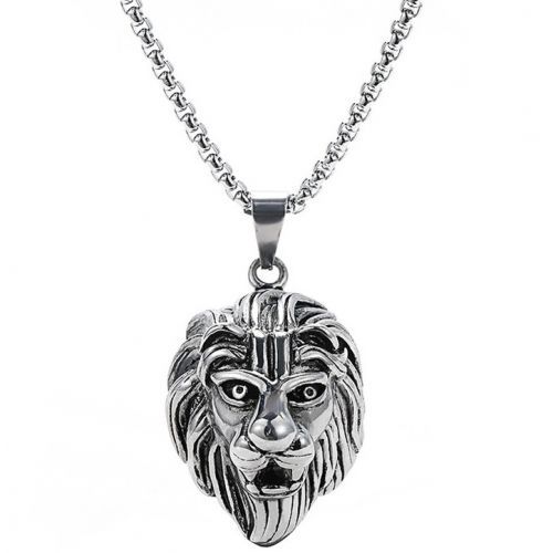 Náhrdelník Lion Strieborná KP21233