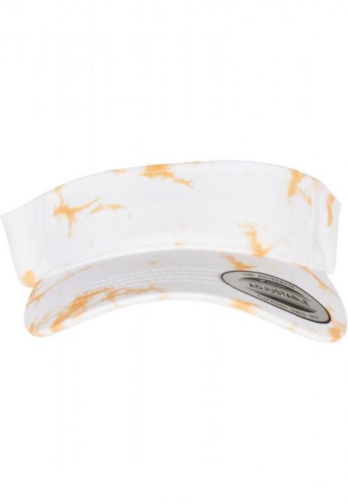 Flexfit Batik Dye Curved Visor Cap orange/white - One Size