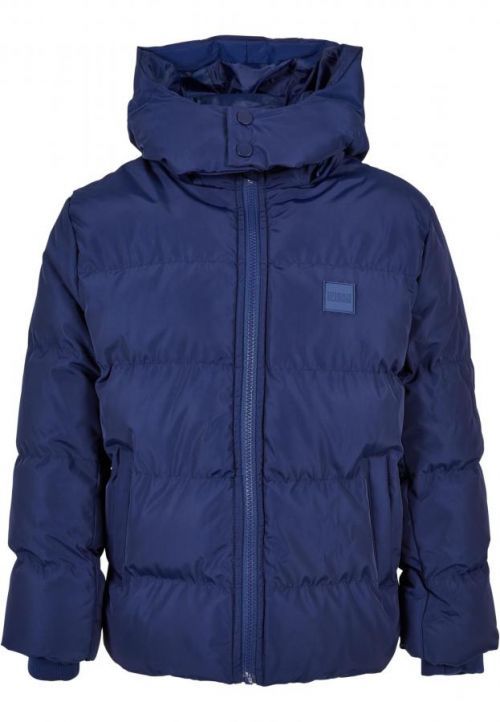 Urban Classics Boys Hooded Puffer Jacket spaceblue - 110/116