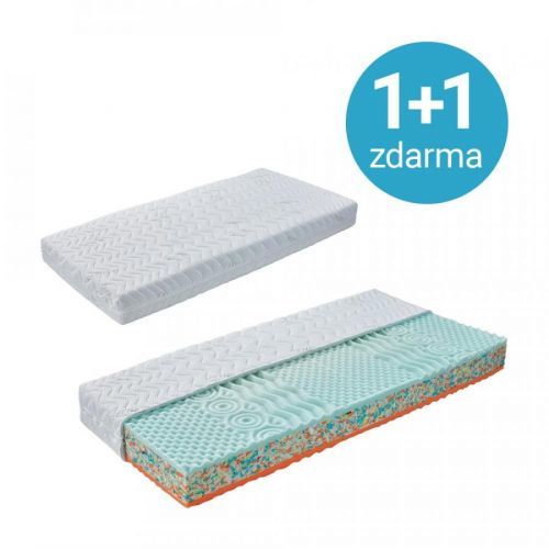 Matrac Bamboo X L 80/200cm 1+1 Zdarma (1*kus=2 Produkty)