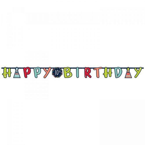 Amscan Jumbo banner - Happy Birthday mix 320 cm