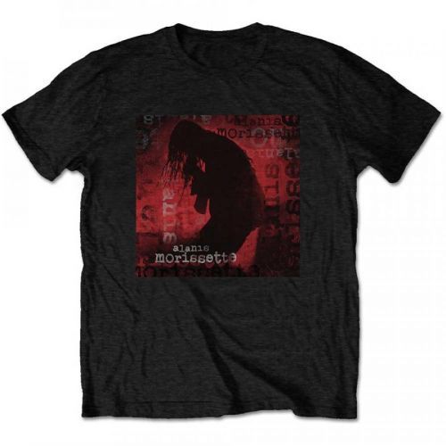 Alanis Morissette tričko Ironic Silhouette Čierna S