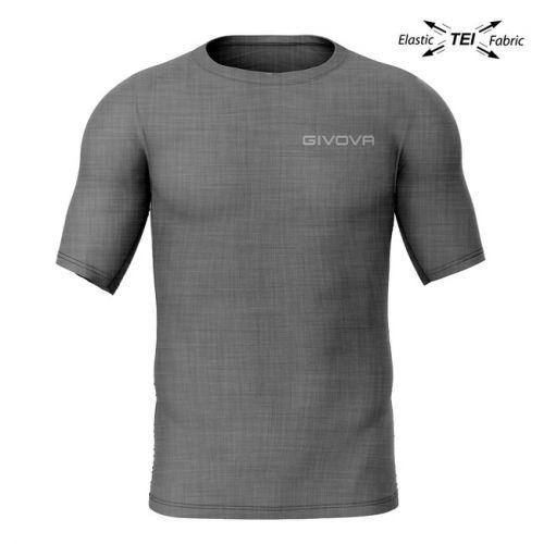 CORPUS 2 MAGLIA INTIMA ELASTICA M/C GRIGIO SCURO MELANGE Tg. 2XL