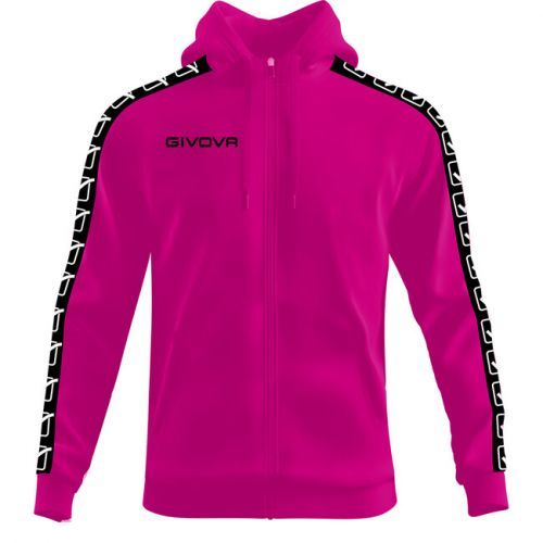 FELPA FULL ZIP BAND FUXIA Tg. L