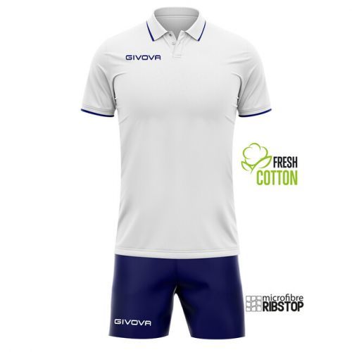 KIT STREET BIANCO/BLU Tg. 2XL