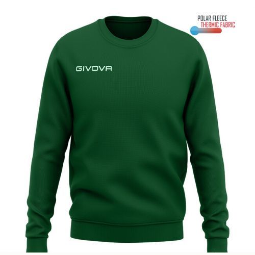 MAGLIA POLARFLEECE G/COLLO GIVOVA ONE VERDE Tg. 2XL