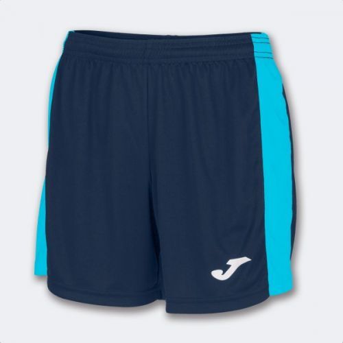 MAXI SHORT DARK NAVY-FLUOR TURQUOISE XS