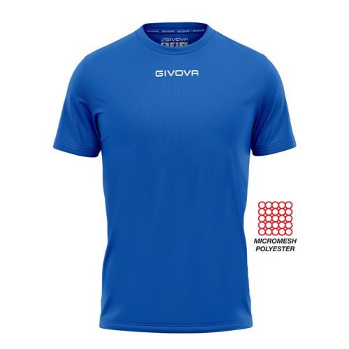 SHIRT GIVOVA ONE MICROFORATA AZZURRO Tg. 2XL