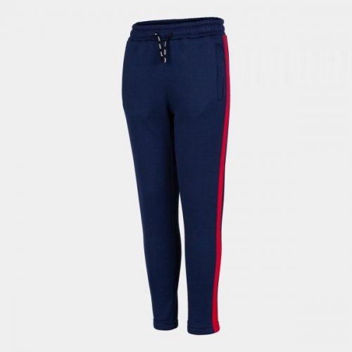 STRIPE LONG PANTS NAVY RED 2XS