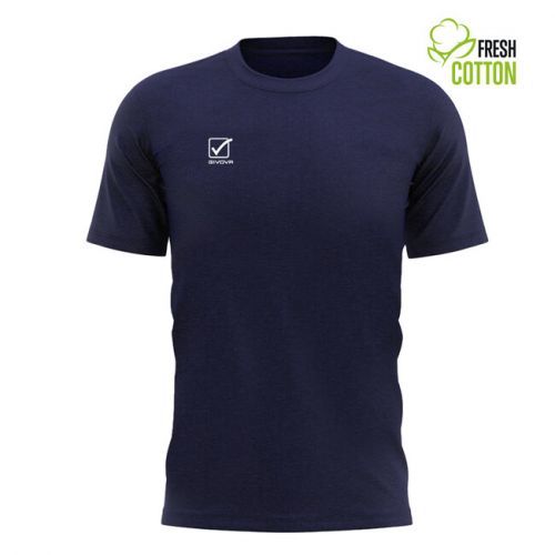 T-SHIRT COTONE ACTION BLU Tg. 2XL