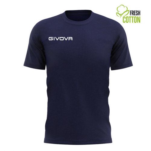 T-SHIRT COTONE FRESH BLU Tg. 2XL