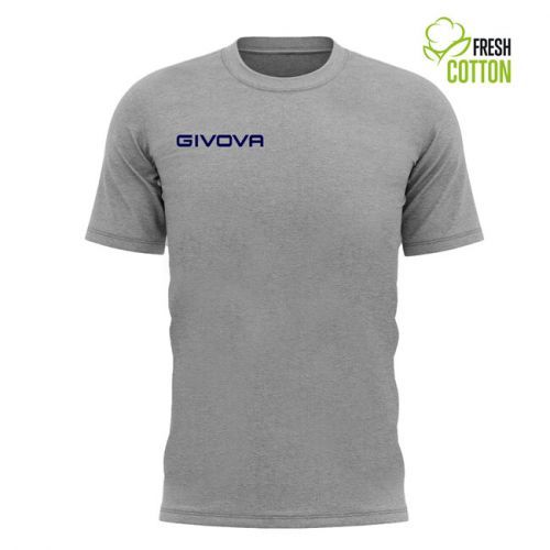 T-SHIRT COTONE FRESH GRIGIO MELANGE CHIARO Tg. 2XL