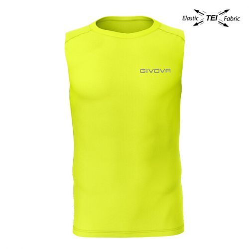 CORPUS 1 CANOTTA INTIMA ELASTICA GIALLO FLUO Tg. 2XL