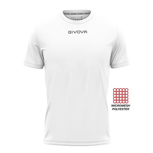 SHIRT GIVOVA ONE MICROFORATA BIANCO Tg. 2XL