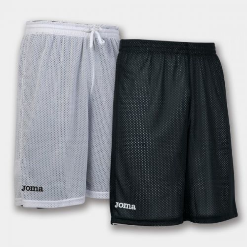 SHORT BASKET REVERSIBLE ROOKIE BLACK-WHITE 2XS