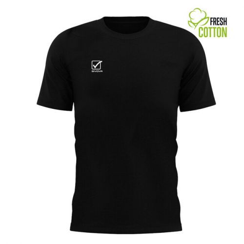 T-SHIRT COTONE ACTION NERO Tg. 2XL