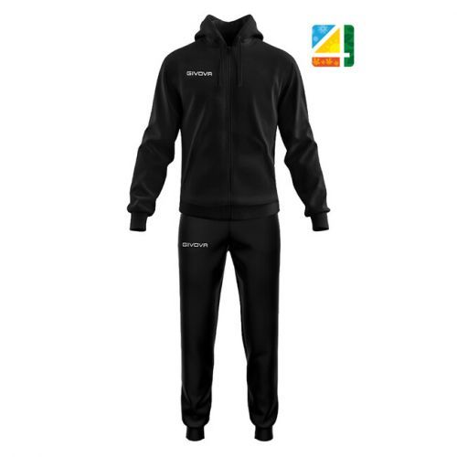 TUTA KING 4 SEASONS NERO/NERO Tg. 2XL
