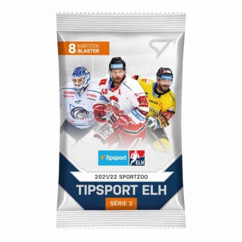 Sportzoo Hokejové karty Tipsport ELH 21/22 Blaster balíček 2. séria