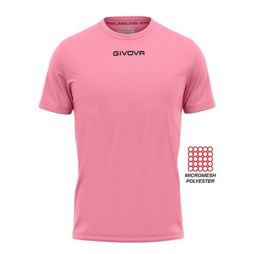 SHIRT GIVOVA ONE MICROFORATA ROSA Tg. 2XL