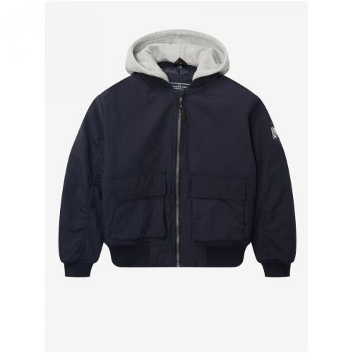 Dark Blue Boys' Lightweight Hooded Jacket Tom Tailor - Boys