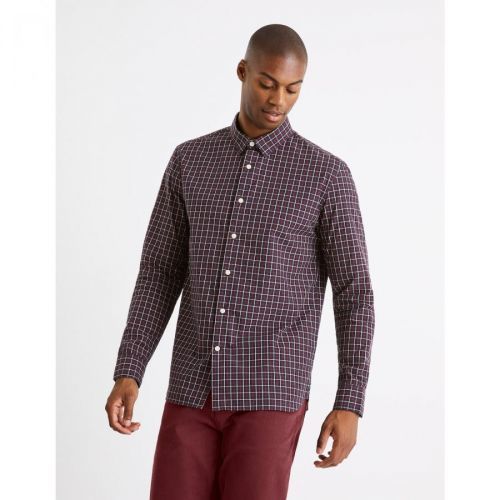 Celio Plaid Shirt regular Carolo - Men