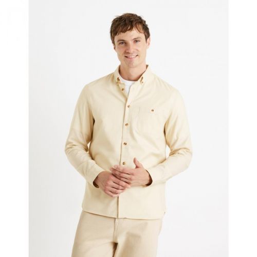 Celio Shirt twill regular Carobone - Men