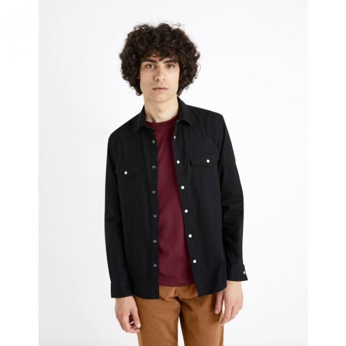 Celio Denim Shirt Modern Fit Cadenlo - Men
