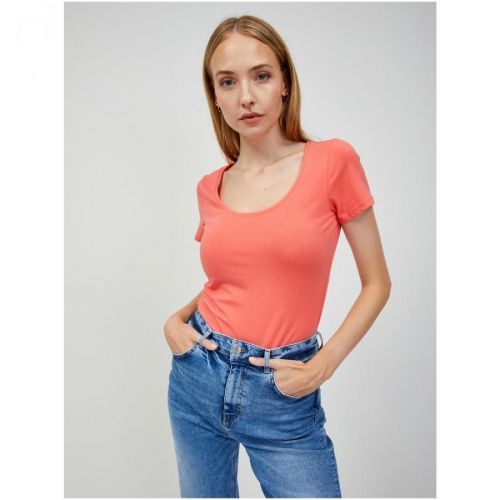 Orange basic T-shirt ORSAY - Women