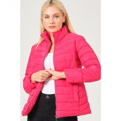 Z6746 DEWBERRY LADY COAT-FUCHSIA