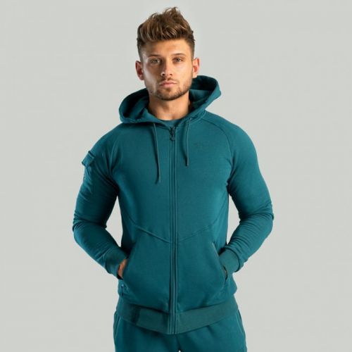STRIX Mikina so zipsom Nova Deep Teal  MM