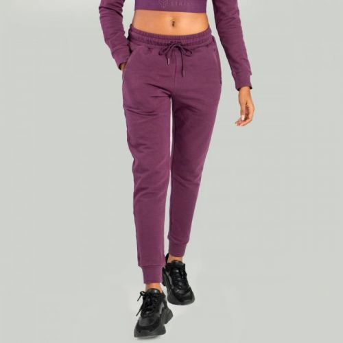 STRIX Dámske tepláky Essential Plum  SS