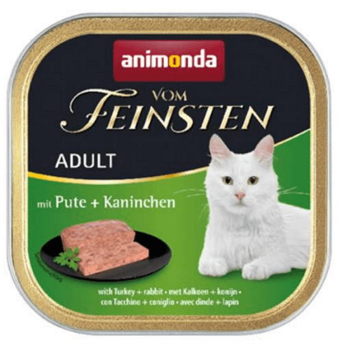 Animonda Vom Feinsten cat CLASSIC morka a králik bal. 16 x 100 g