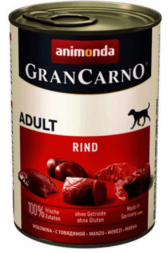 Animonda GRANCARNO® dog adult hovädzie bal. 6 x 400g konzerva