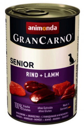 Animonda GRANCARNO® dog senior hovädzie a jahňa bal. 6 x 400g konzerva